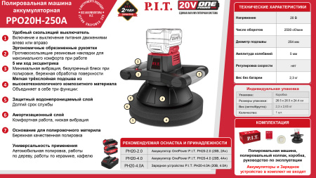 Листовка PPO20H-250A