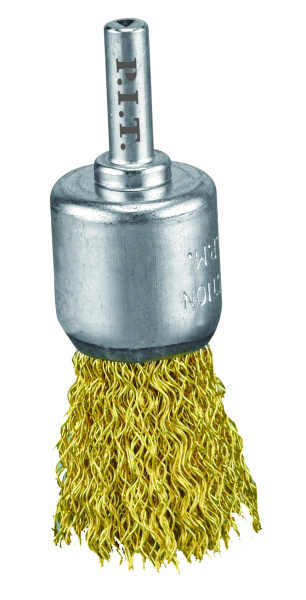 Щетка чашечная латунная P.I.T. 17x0,3мм хвостовик 6 мм(APLS10-D017)