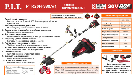 Листовка PTR20H-380A-1