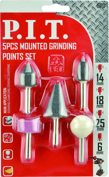 Набор шлифовальных насадок 5 шт.