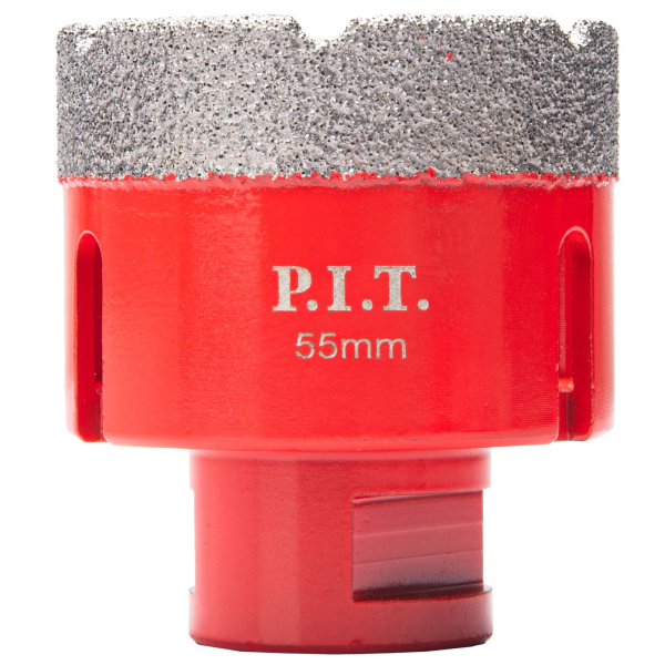 Коронка алмазная по керамограниту P.I.T. AMAS18-0055 (55 мм, M14)