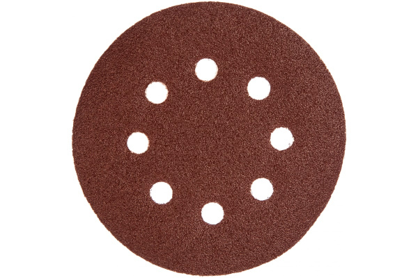 Круг шлифовальный на липучке P.I.T. 125 мм P120 8 отверстий липучка, 5 шт в уп.(APLS06-0120E)