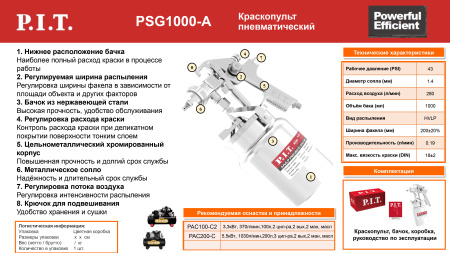 Листовка PSG1000-A