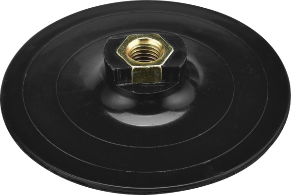 Тарелка опорная для полировальной машины P.I.T. 125 мм М14х2,0 мм ABS(APLS17-125D)