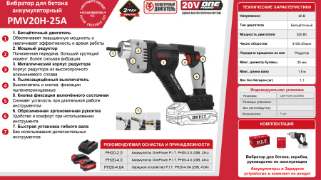 Листовка PMV20H-25A