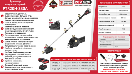 Листовка PTR20H-330A