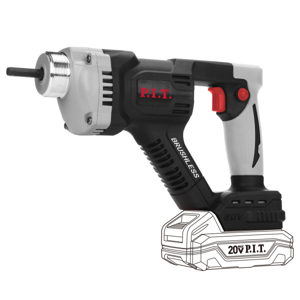 Вибратор для бетона аккумуляторный P.I.T. PMV20H-25A SOLO (без АКБ и ЗУ)