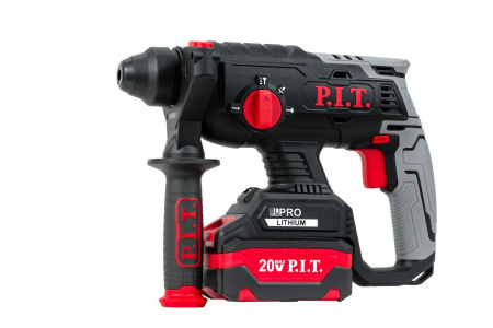 Аккум. перфоратор бесщеточный PBH20H-22B/2 (20В,1,8Дж,3-х реж,бур 22мм,2акб Li-Ion 4Ач, ЗУ,кейс)