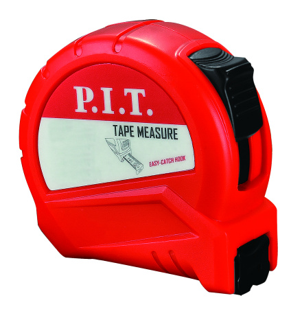 Рулетка с фиксатором P.I.T. 5 м x 25 мм, ABS(HTPM01-05MB)