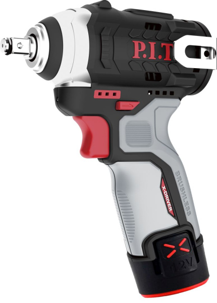 Гайковерт аккумуляторный бесщеточный P.I.T. PIW12K-120A/2