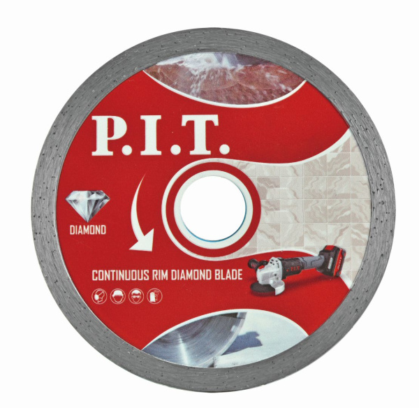 Диск алмазный отрезной (сплошной) P.I.T. 115x22,2x1,4 мм(ACTW02-C115)