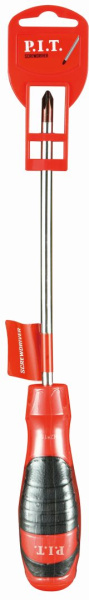 Отвертка с магнитным наконечником P.I.T. PZ1, 196 мм(HSDR02-APZ1)