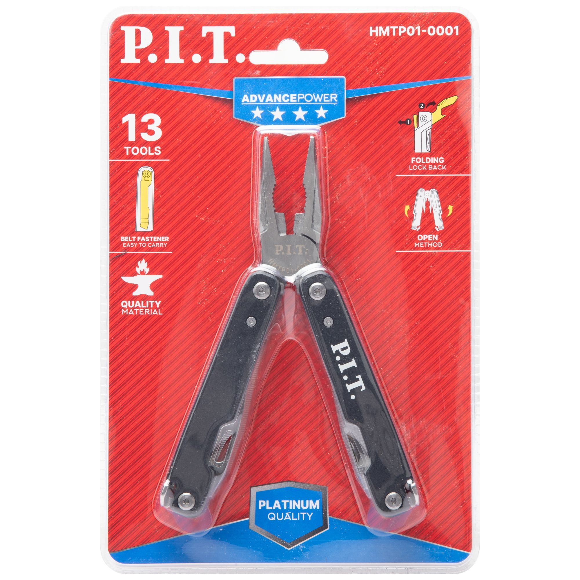 Мультитул P.I.T. (HMTP01-0001) - цены на сайте pittools.ru